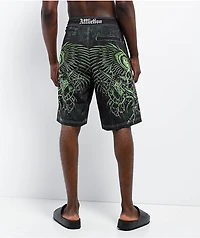 Affliction Toxic Wrath Black Board Shorts