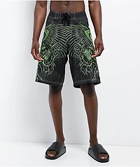 Affliction Toxic Wrath Black Board Shorts