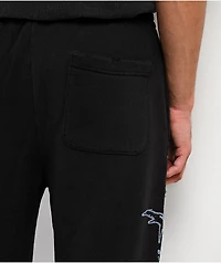 Affliction Toxic Wrath Black Sweatpants