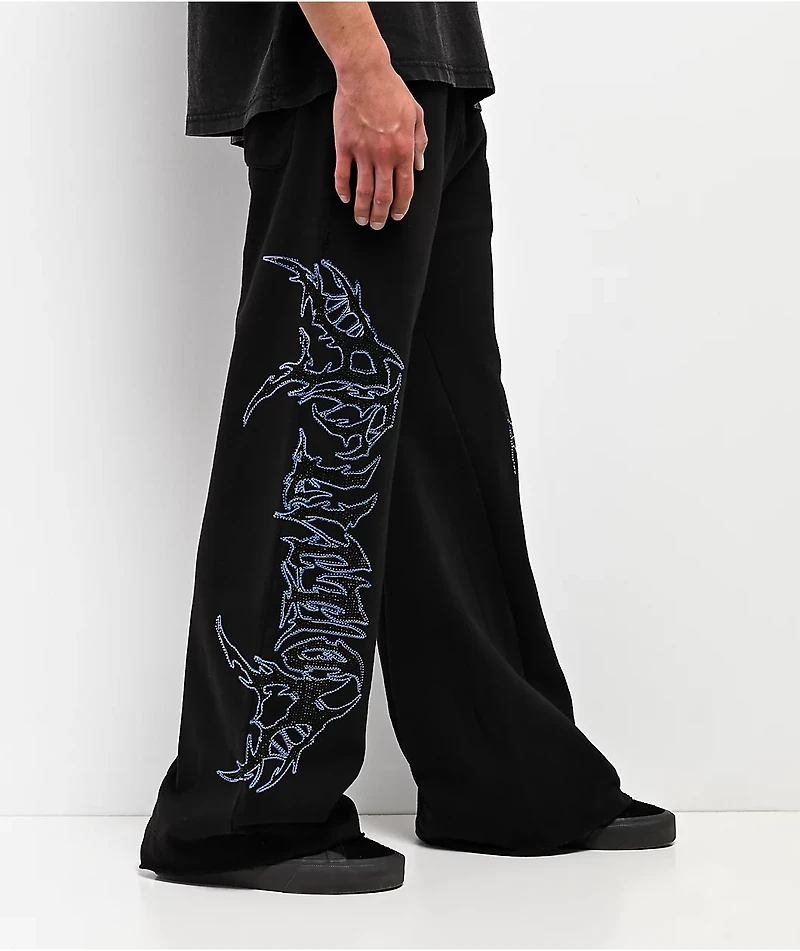 Affliction Toxic Wrath Black Sweatpants