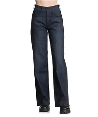 Affliction Twilight Blue Wash Straight Leg Jeans