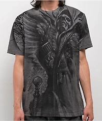 Affliction Vanquish Charcoal Wash T-Shirt