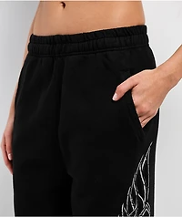 Affliction Widowmaker Black Sweatpants
