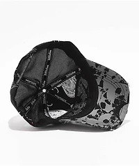 Affliction Winged Up Black Potassium Spray Trucker Hat