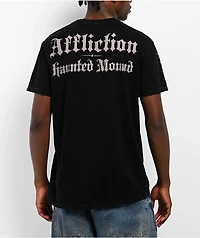 Affliction x Haunted Mound Bloody Angel Black Wash T-Shirt