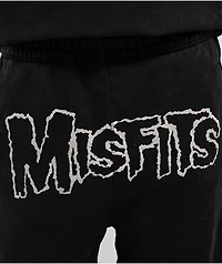 Affliction x Misfits Black Wash Sweatpants