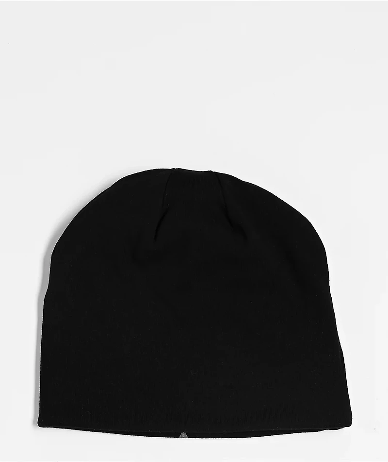 Affliction x Misfits Wings Black Reversible Skully Beanie