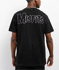 Affliction x Misfits Wings Black Wash T-Shirt