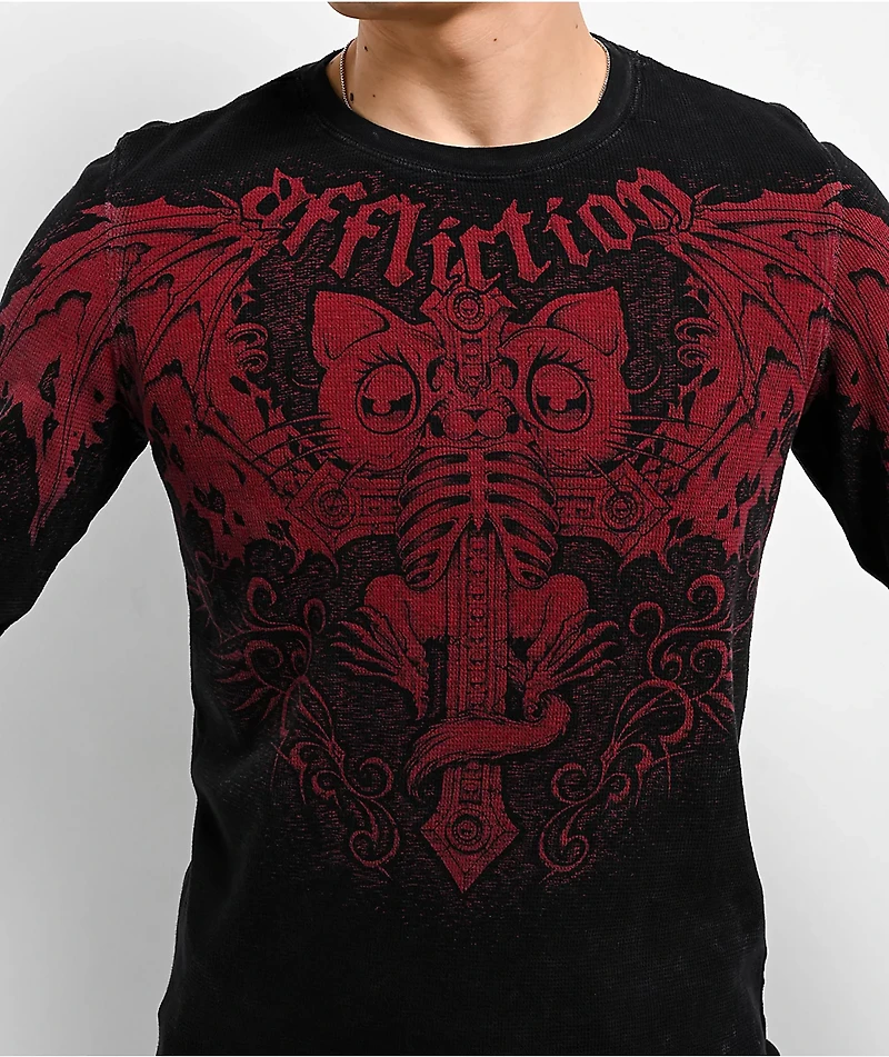 Affliction x Rogue Bat Thermal Long Sleeve T-Shirt