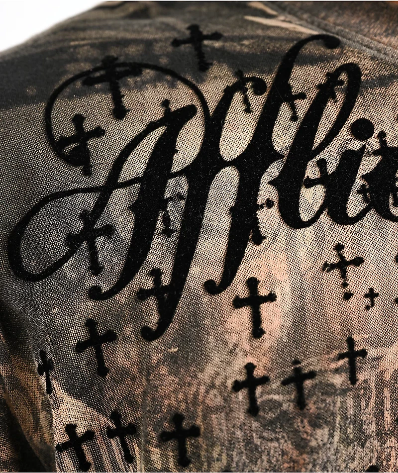 Affliction x Rogue Dagger Black Wash T-Shirt