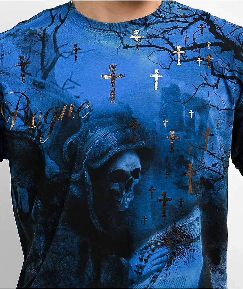 Affliction x Rogue Dark Angel 2fer Long Sleeve T-Shirt
