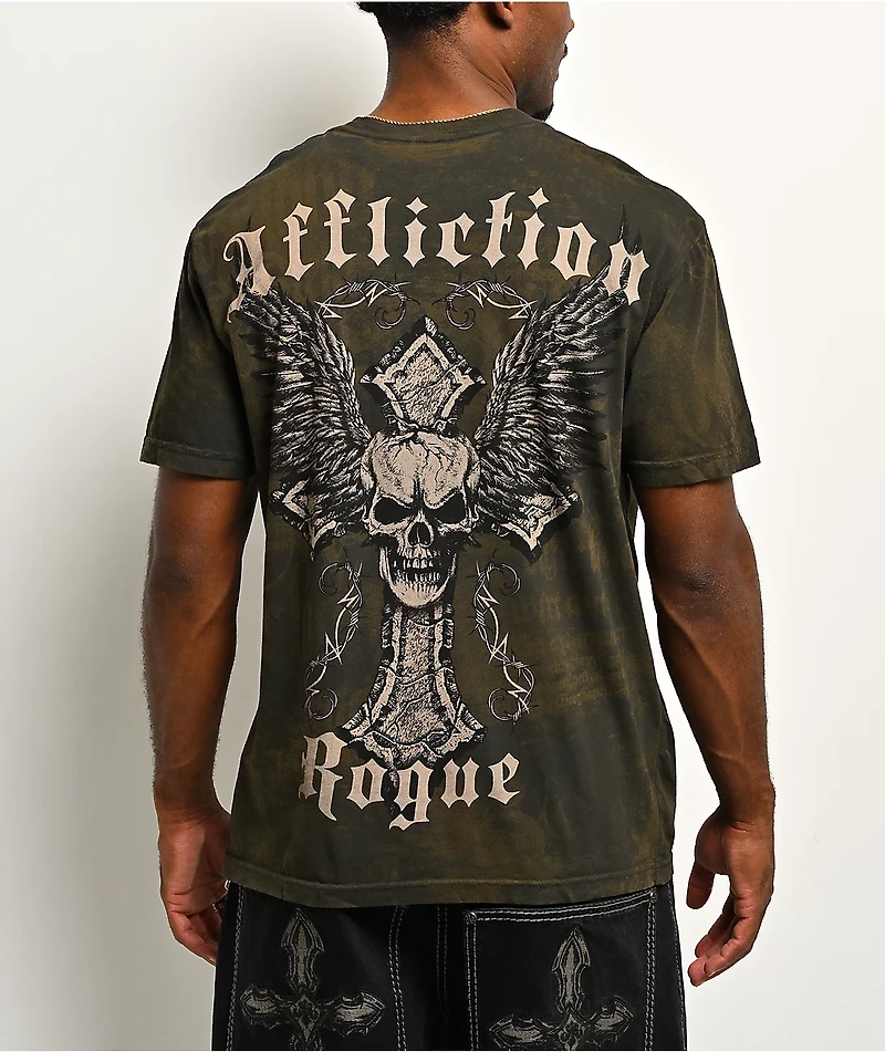Affliction x Rogue Saints Olive T-Shirt
