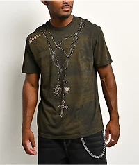 Affliction x Rogue Saints Olive T-Shirt
