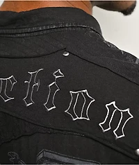 Affliction x Rogue Scribe Black Polo T-Shirt