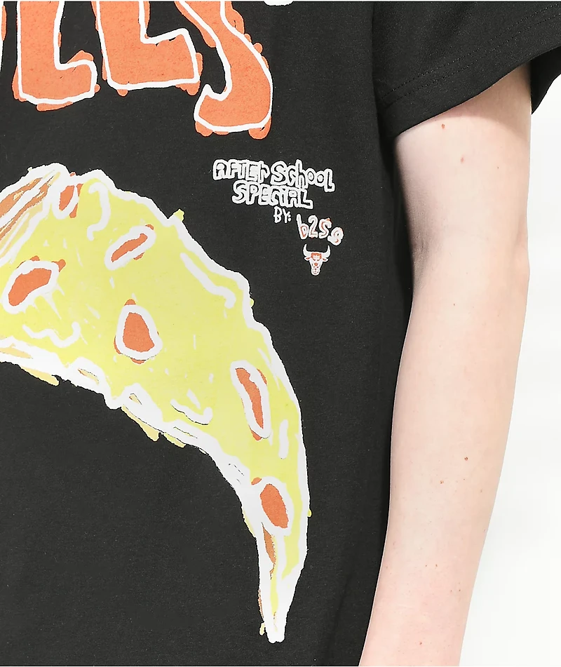 After School Special x NBA Chicago Bulls Black T-Shirt