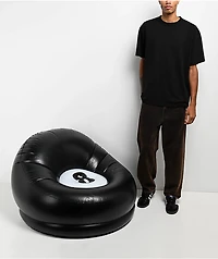 AirCandy 8-Ball Black Inflatable Chair