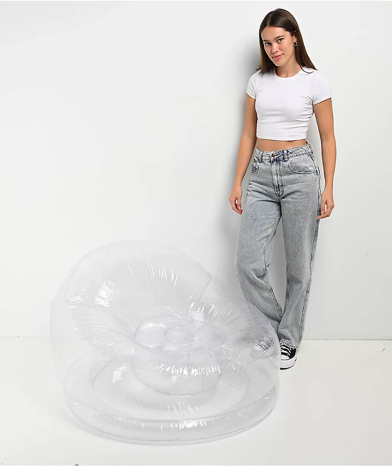 AirCandy Clear Inflatable Chair