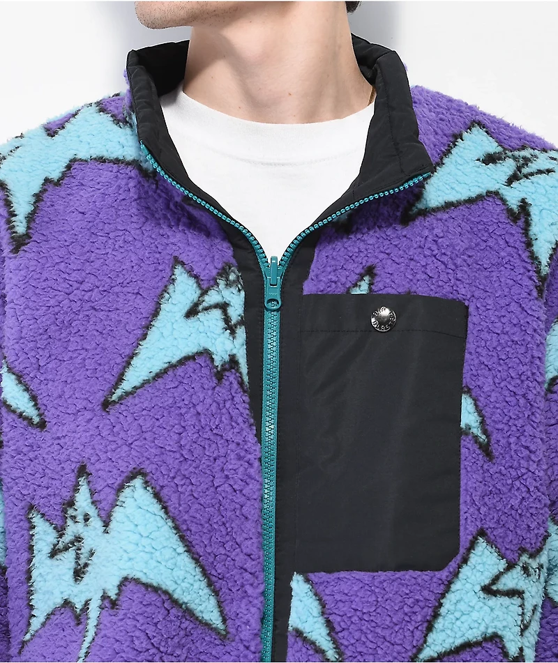 Airblaster Double Puff Black Reversible Snowboard Jacket