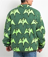 Airblaster Double Puff Green Reversible 5K Snowboard Jacket