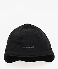 Airblaster Dropdown Black Fleece Hat