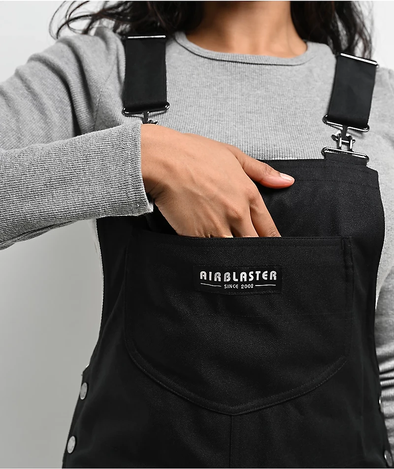 Airblaster Freedom Black 10K Bib Snowboard Pants