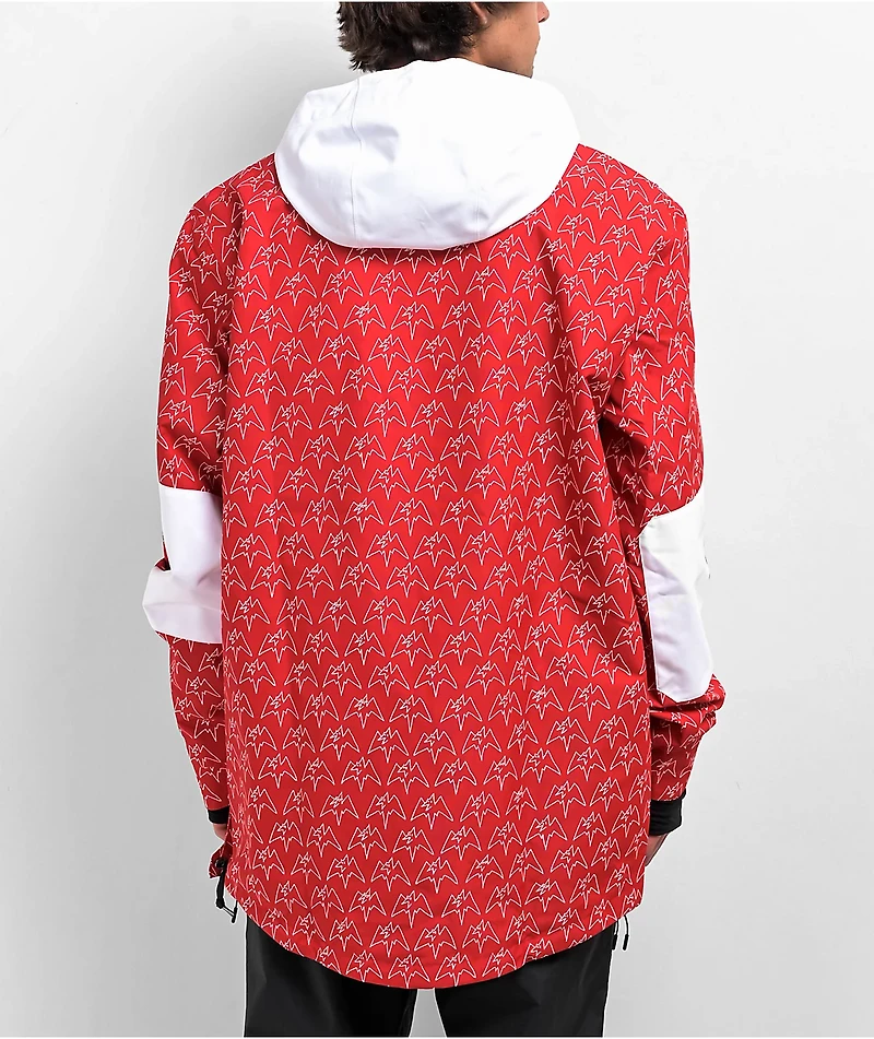 Airblaster Freedom Cherry Terry 10K Anorak Snowboard Jacket