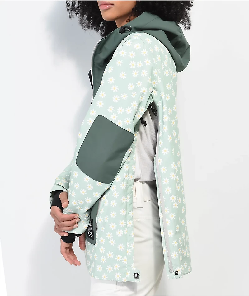 Airblaster Freedom Daisy 10K Mint Anorak Snow Jacket