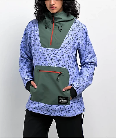 Airblaster Freedom Green 10K Anorak Snowboard Jacket