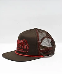 Airblaster Grampa Chocolate & Red Trucker Hat