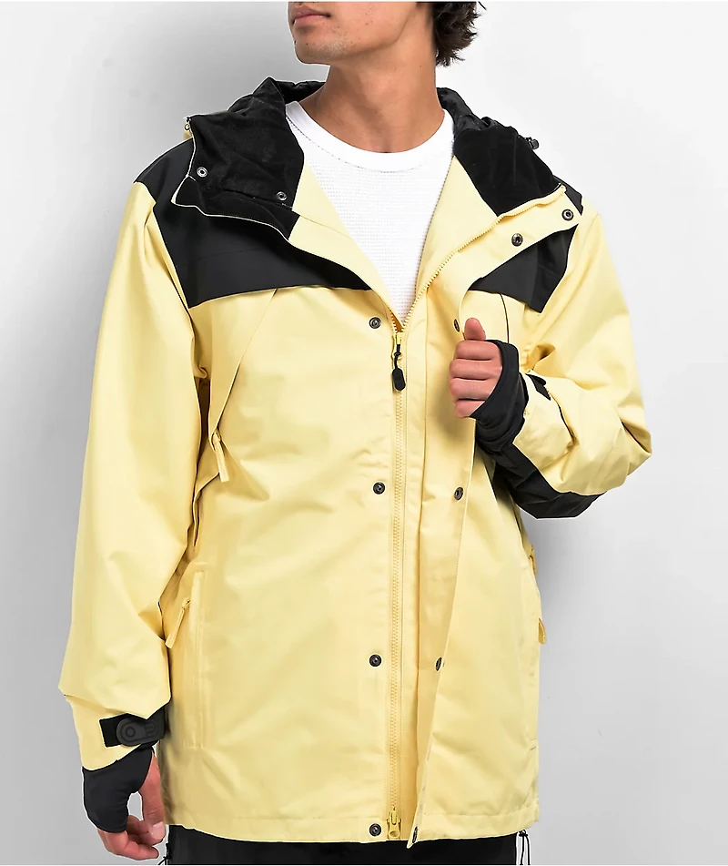 Airblaster Guide Shell Yellow 15K Snowboard Jacket