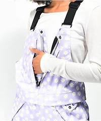 Airblaster Hot Lavender Daisy 15K Snowboard Bib Pants