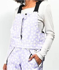 Airblaster Hot Lavender Daisy 15K Snowboard Bib Pants