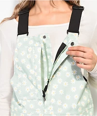 Airblaster Hot Mint Daisy 15K Snowboard Bib Pants