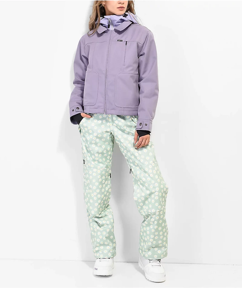 Airblaster Hot Mint Daisy 15K Snowboard Bib Pants