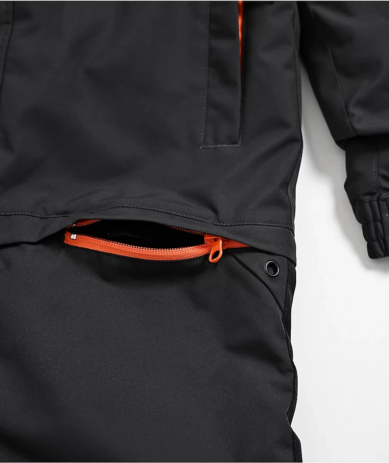 Airblaster Kids Freedom Black & Orange 15K Snow Suit