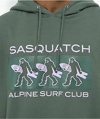 Airblaster Sasquatch Green Hoodie