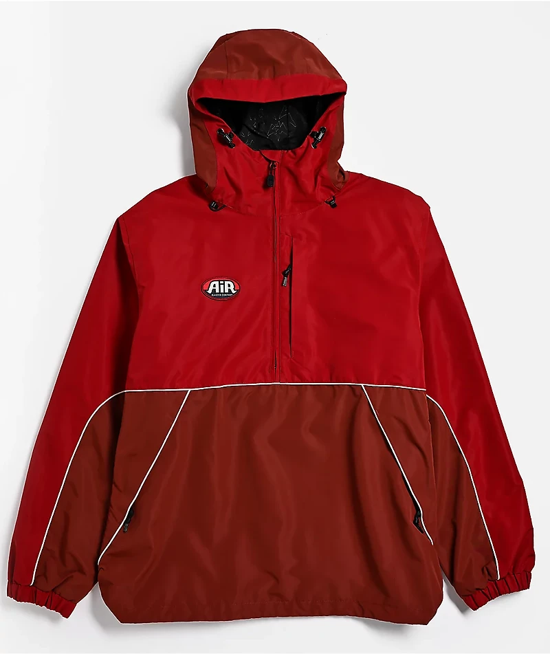 Airblaster Shifty Pullover Red 10K Snowboard Jacket