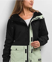 Airblaster Stay Wild Parka 10K Black & Matcha Snowboard Jacket