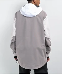 Airblaster Trenchover Grey 15K Anorak Snowboard Jacket