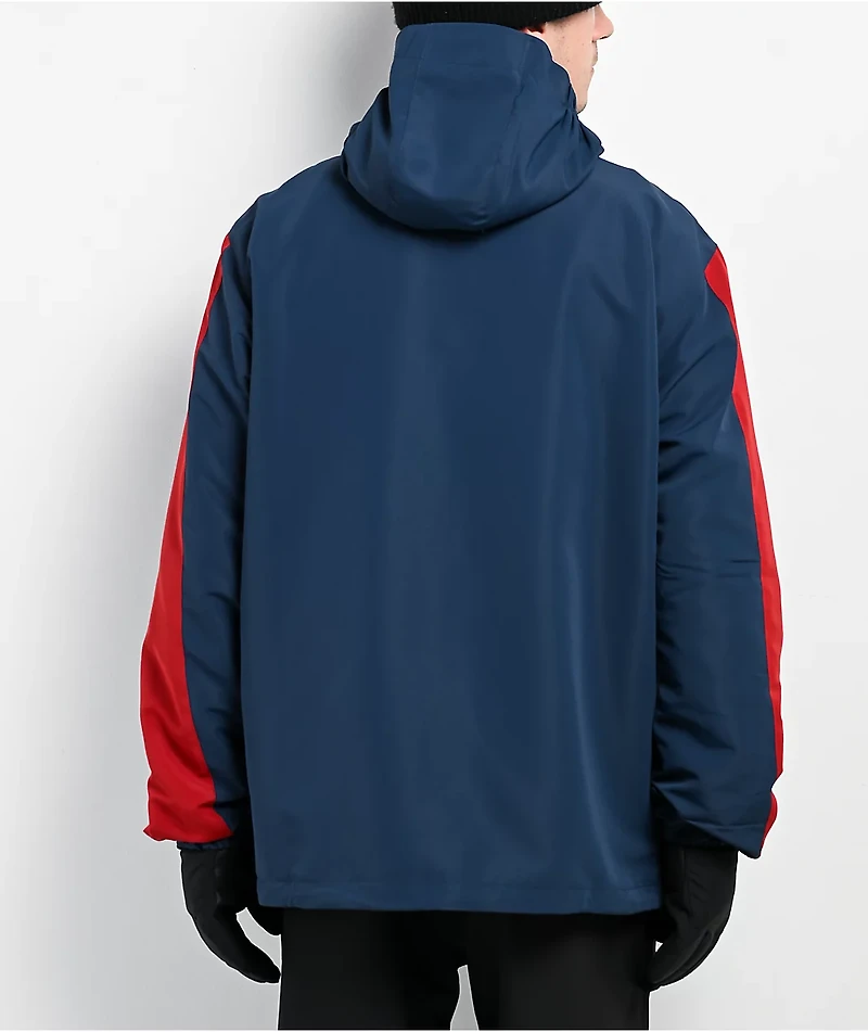 Airblaster x Honey Bucket Windshell Blue 10K Snowboard Jacket