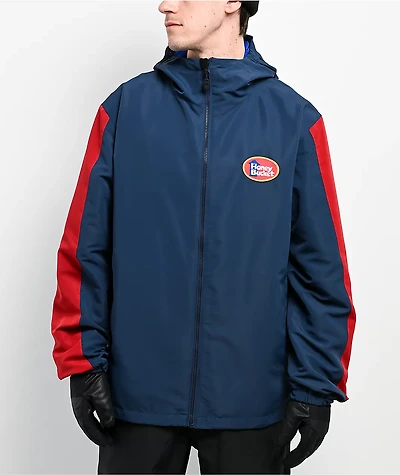 Airblaster x Honey Bucket Windshell Blue Snowboard Jacket