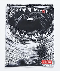 Airhole Jaws White & Black Neck Gaiter