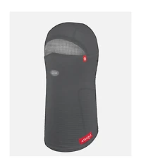 Airhole Waffle Fleece Grey Hinged Balaclava