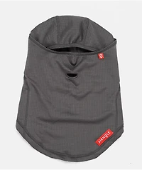 Airhole Waffle Fleece Grey Hinged Balaclava