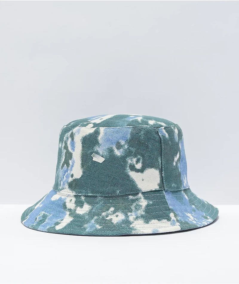 Akomplice Balance Green Tie Dye Bucket Hat
