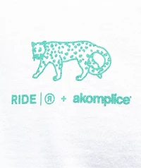 Akomplice x Ride Protect White T-Shirt