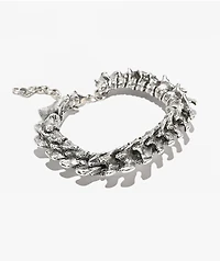 Alchemy Of England Vertebrae Pewter Bracelet