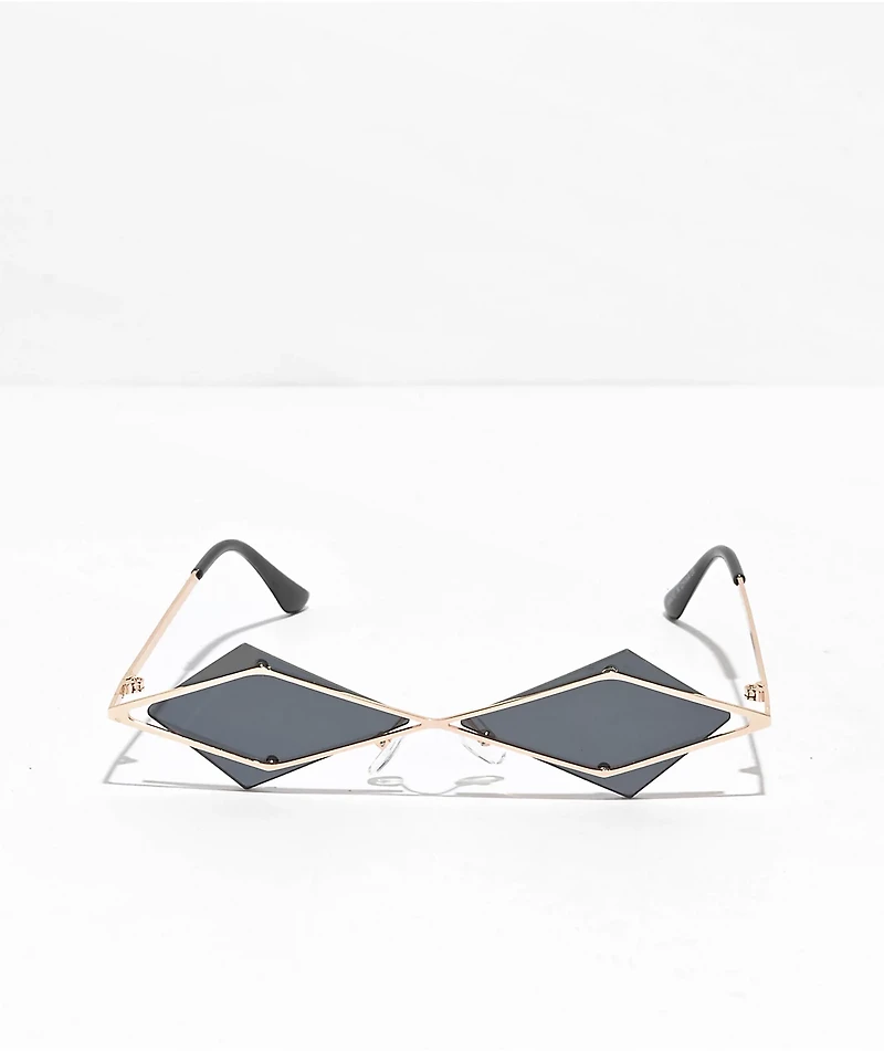 Alec Black & Gold Sunglasses