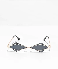 Alec Black & Gold Sunglasses