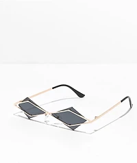 Alec Black & Gold Sunglasses